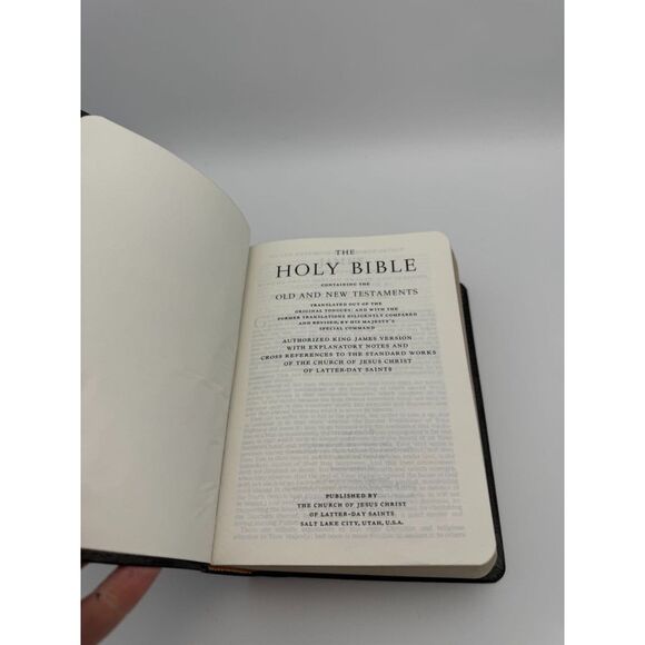 Holy Bible, King James Version, The Church of Jesus Christ of Latter-Day Saints - Picture 6 of 6